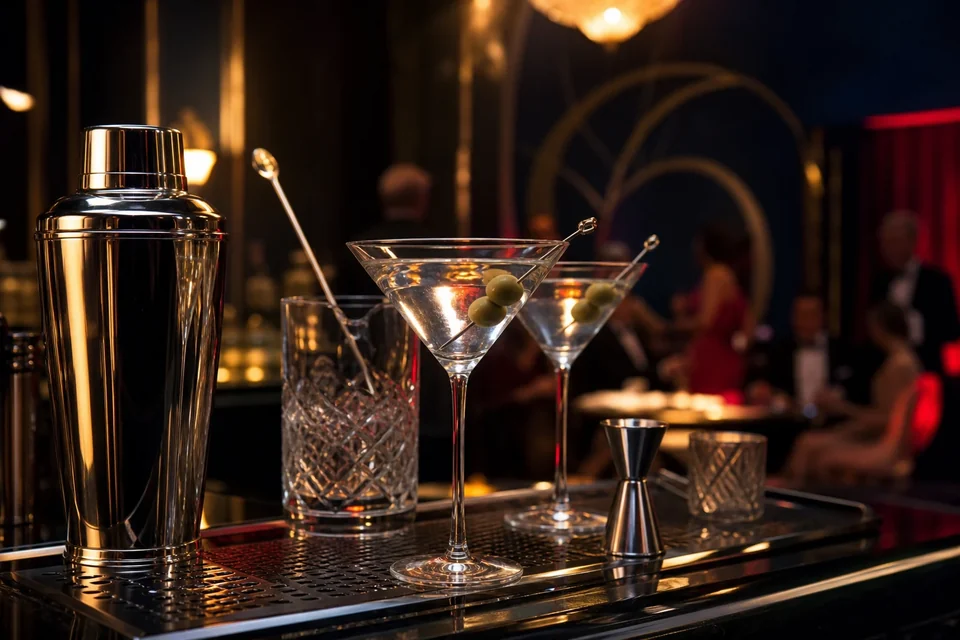 James Bond – bar martini na evencie