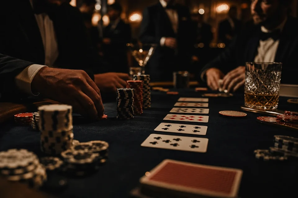 James Bond – stół do pokera