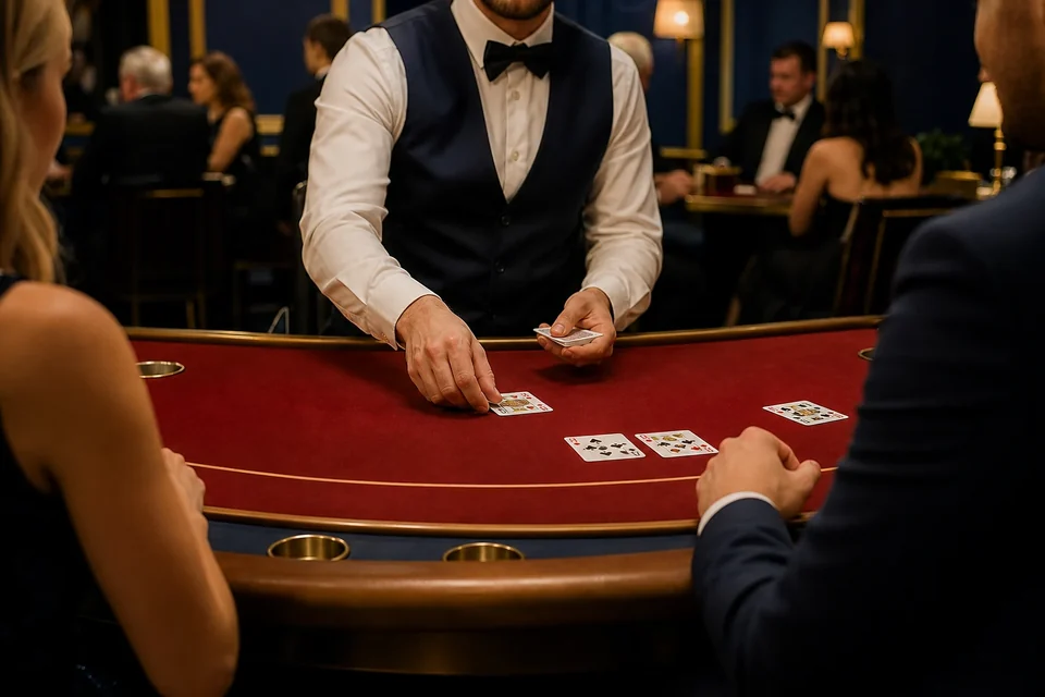 Klasyczne kasyno – blackjack przy stole